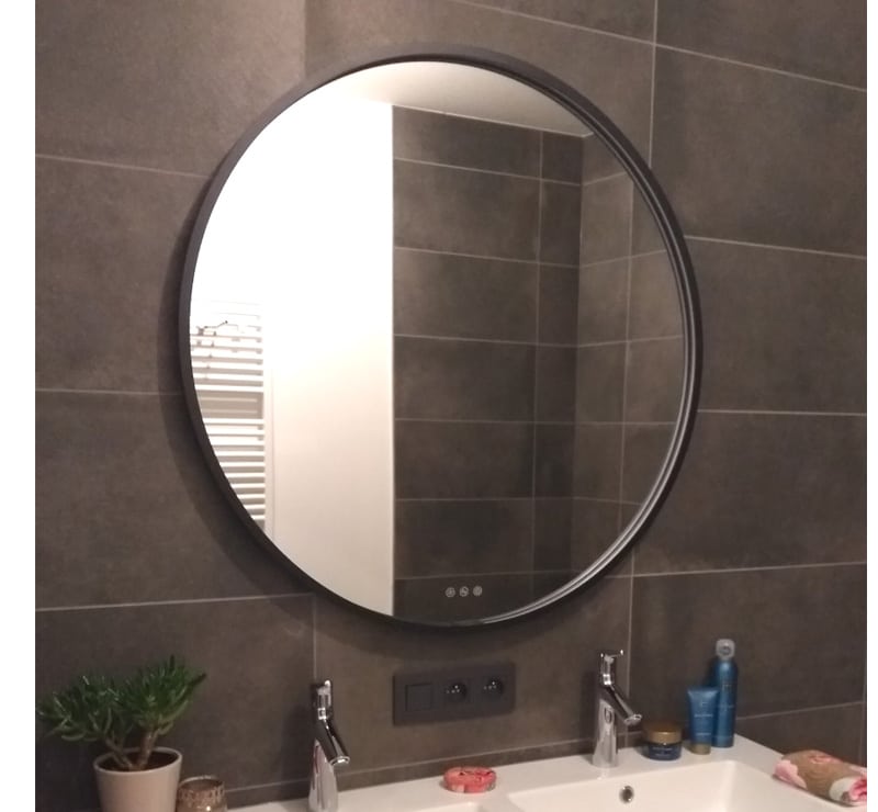 haalbaar Opwekking adelaar Ronde spiegels 90 cm - Gratis levering - Designspiegels
